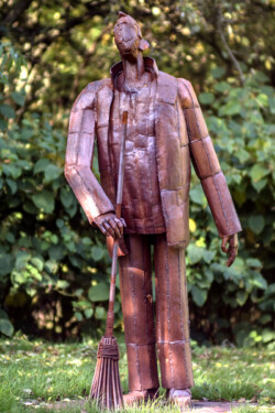 "Bezembinder" acier corten 225x105x135cm 2016
