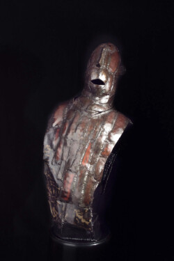 "Arnaud" fer polychrome 77x34x23cm (2005)