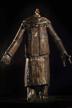 "Chevalier" fer et acier corten 39x28x12cm (2015)