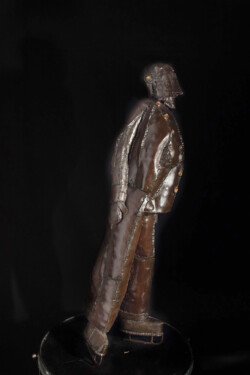 "Patineur" fer polychrome 90x25x20cm (1997)