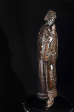 "Patineur" fer polychrome 90x25x20cm (1997)